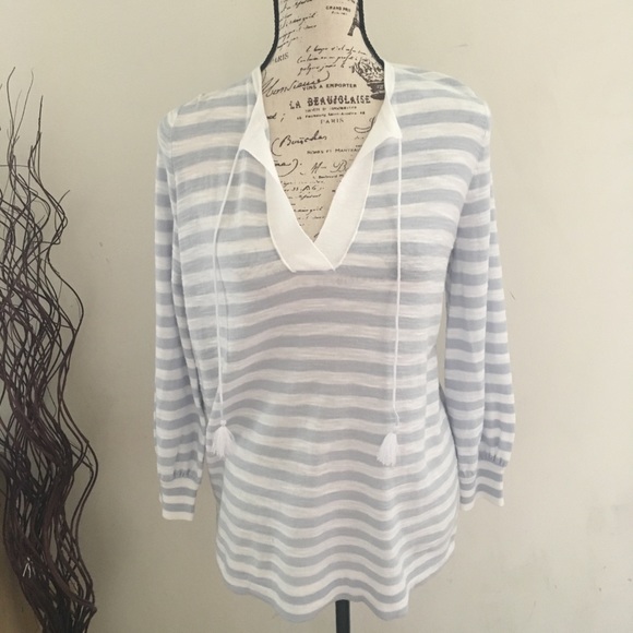 NWT LOFT stripe lightweight sweater - Picture 7 of 7